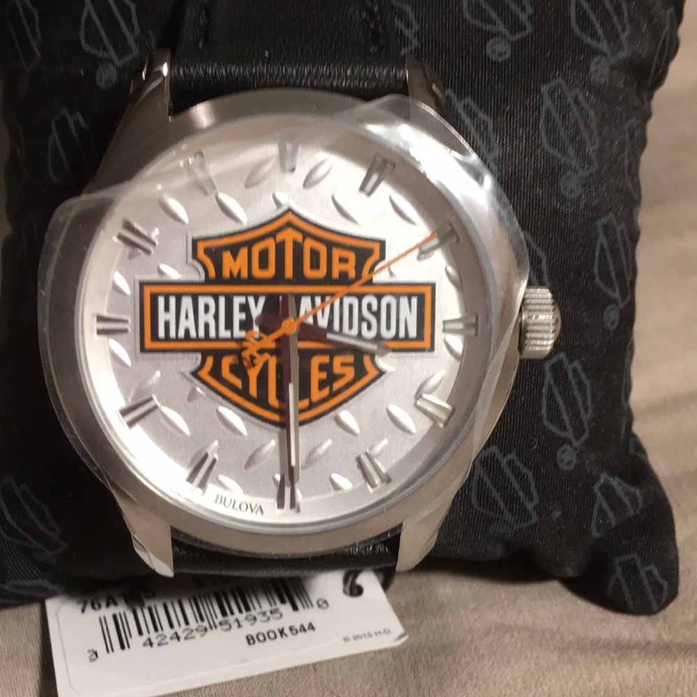 NWT Harley-Davidson Bulova watch